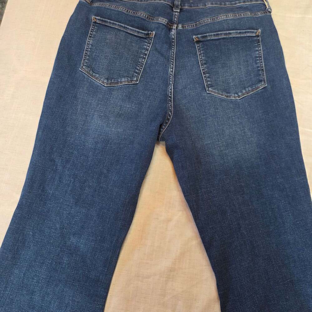 ana Women's Size 18 High-Rise Flare Jeans Dark Wash